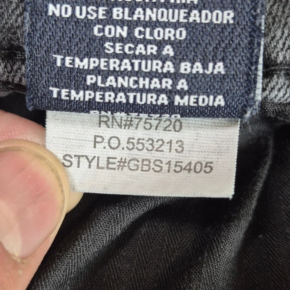 BKE Jake Bootcut Jeans Mens 34x30 Black Washed Stretch Denim